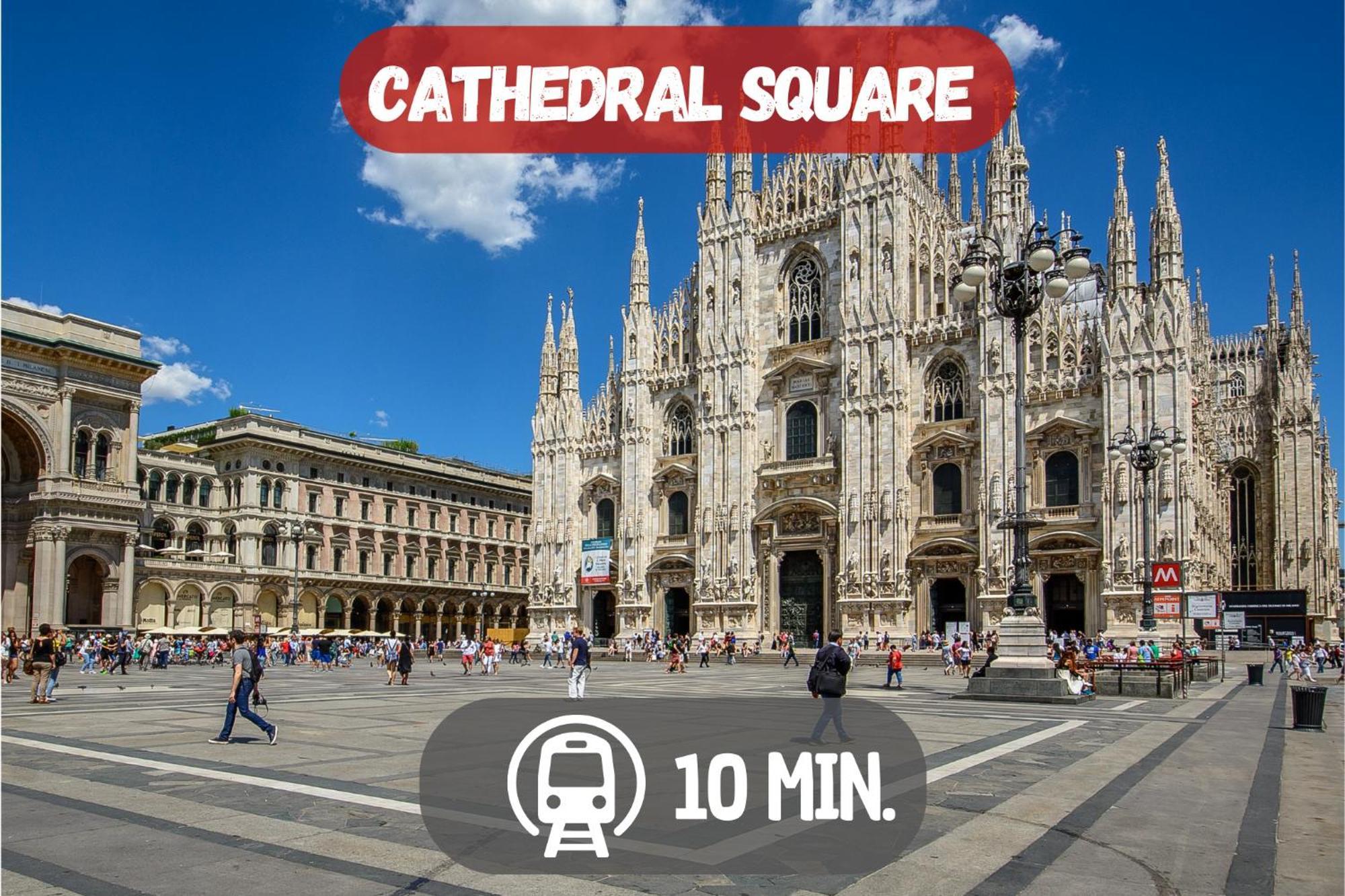 Apartment 5' From Metro Lima To Piazza Duomo Mailand